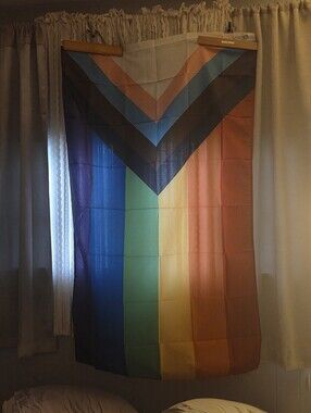 LGBTQ+ Ally flag, 3 feet by 5 feet. Brand New!